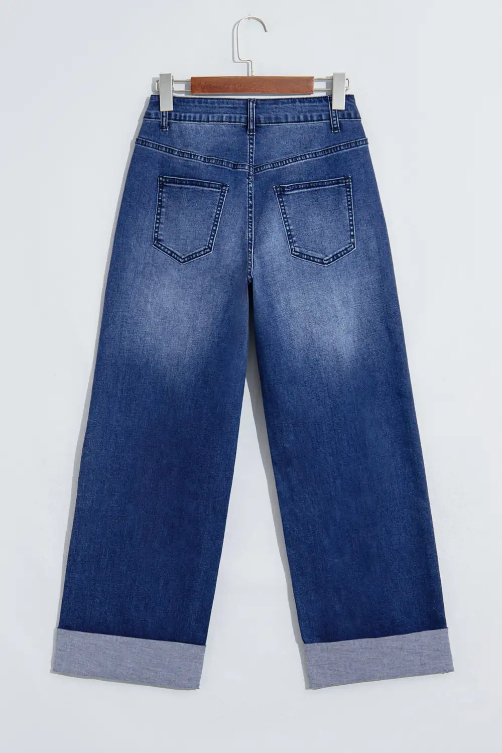 Women's Studded Straight Leg Loose Jeans