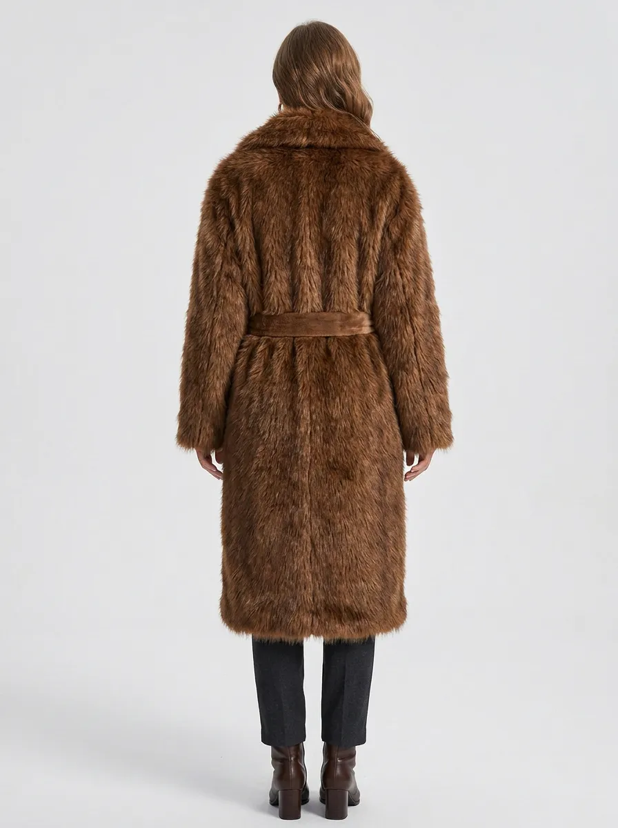 Women's Faux Fur Winter Coat