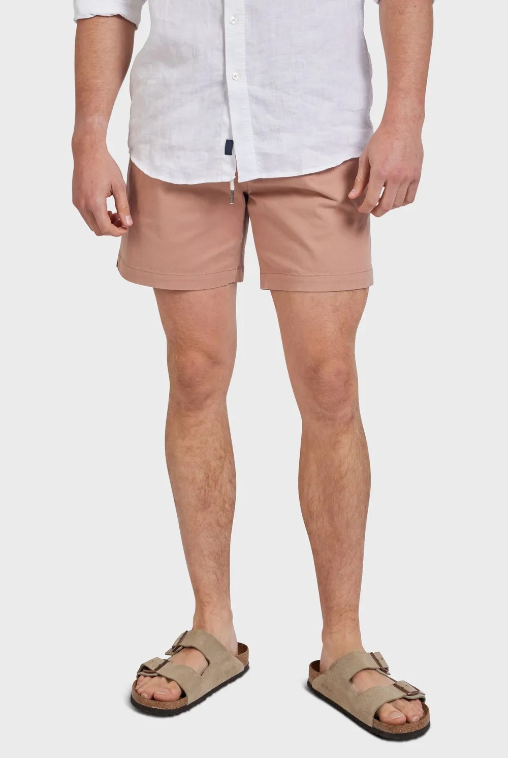 Dove Grey Twill Short