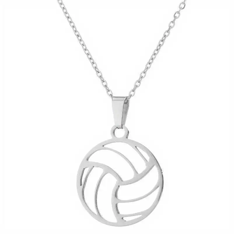 Chain Pendant Volleyball Men's Necklace