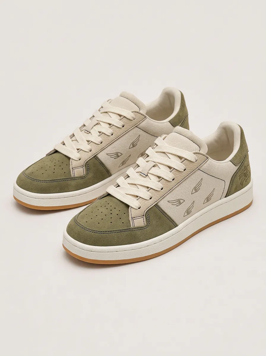 Men's Wing Pattern Skate Shoes