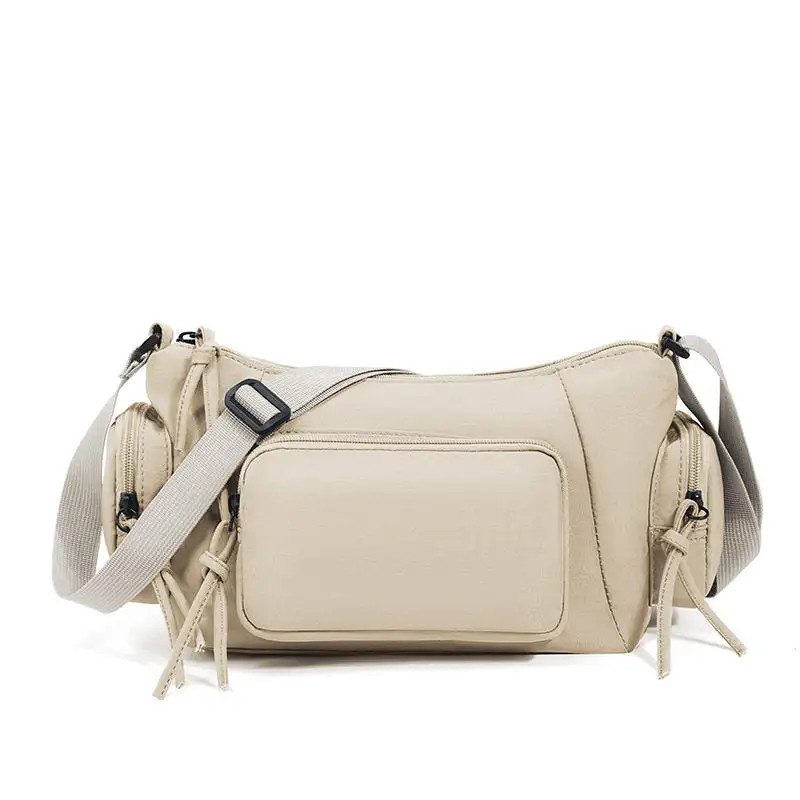 Textured Casual Shoulder Bag