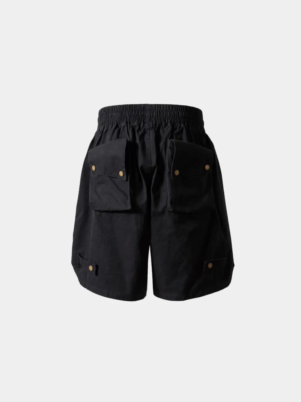 Relaxed Utility Pocket Casual Shorts