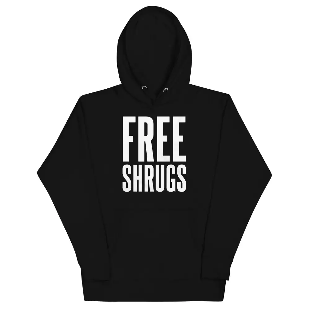 Free Shrugs Unisex Comfort Hoodie