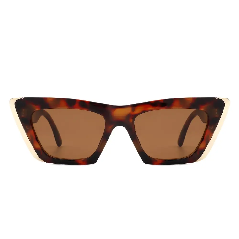 Square Retro Vintage Cat-Eye Sunglasses
