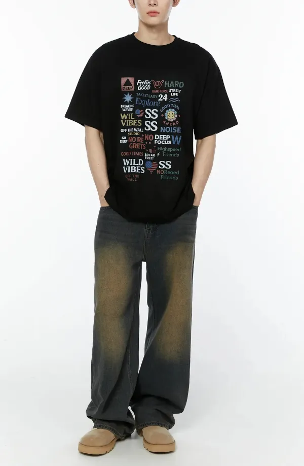 Men's Modern Vibes Graphic T-Shirt