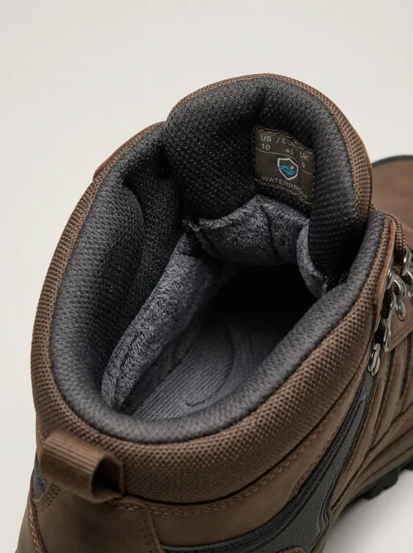 Heavy-Duty-Look Hiking Outdoor Men's Waterproof Work Boots