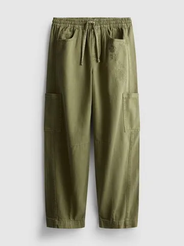 7-15yrs | Twill Embroidered Trousers
