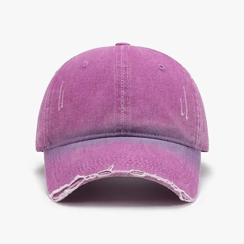 Distressed Washed Adjustable Hat