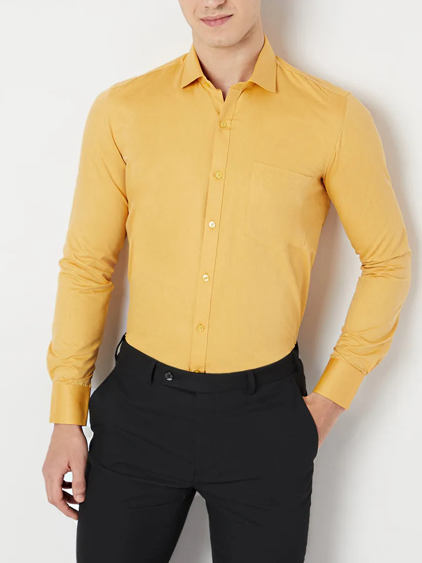 Versatile Slim Fit Men's Formal Shirt