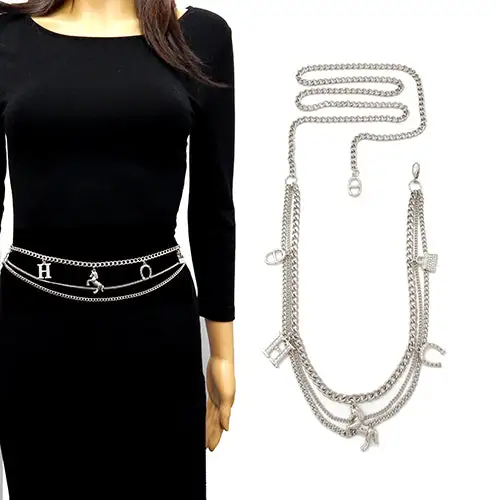 Refined Charm Waist Belt