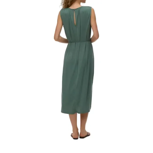Classic Denim Women's Midi Dress