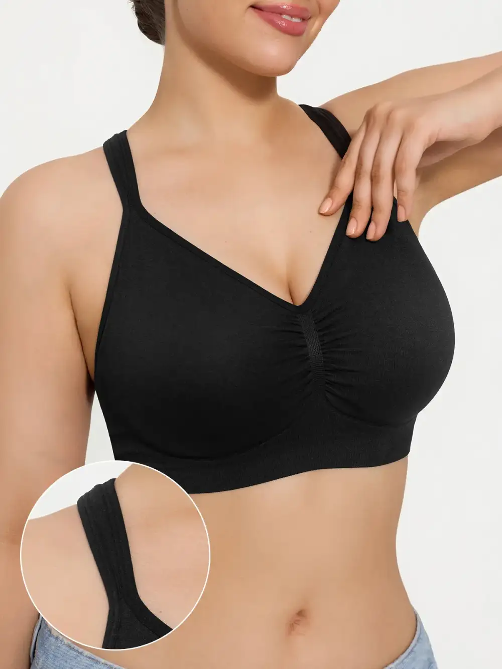 Clean Line Seamless Wireless Comfort Wide Bra