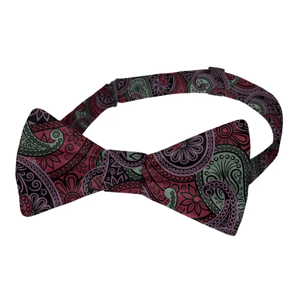 Sebastian Paisley Motif Bow Tie