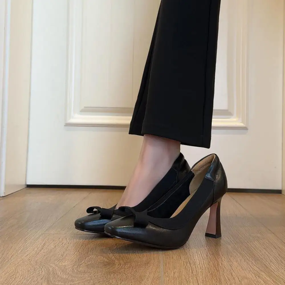 Bow Detail Dress Heels