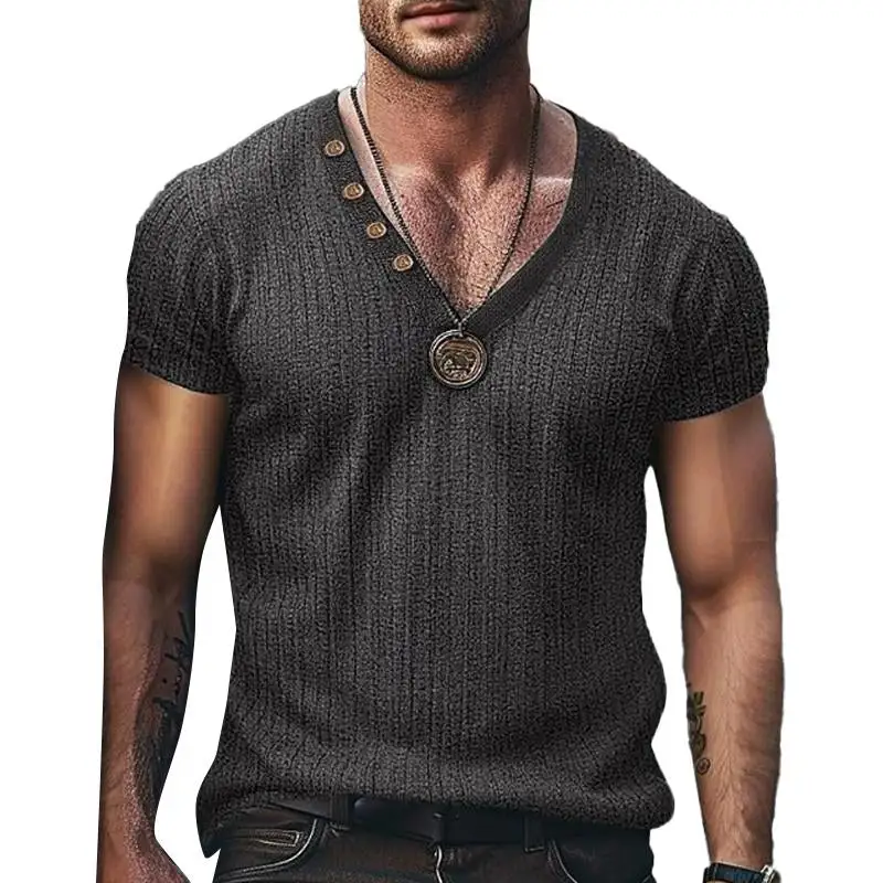 Relaxed Textured Crew Tee