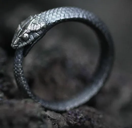 Vintage Hip Hop Adjustable Men's Ring