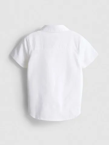 1.5-7yrs | Short Sleeve Oxford Shirt