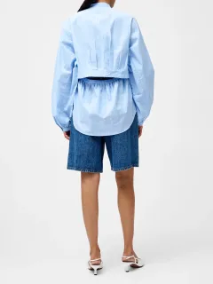 Classic Modern Striped Stand Collar Shirt
