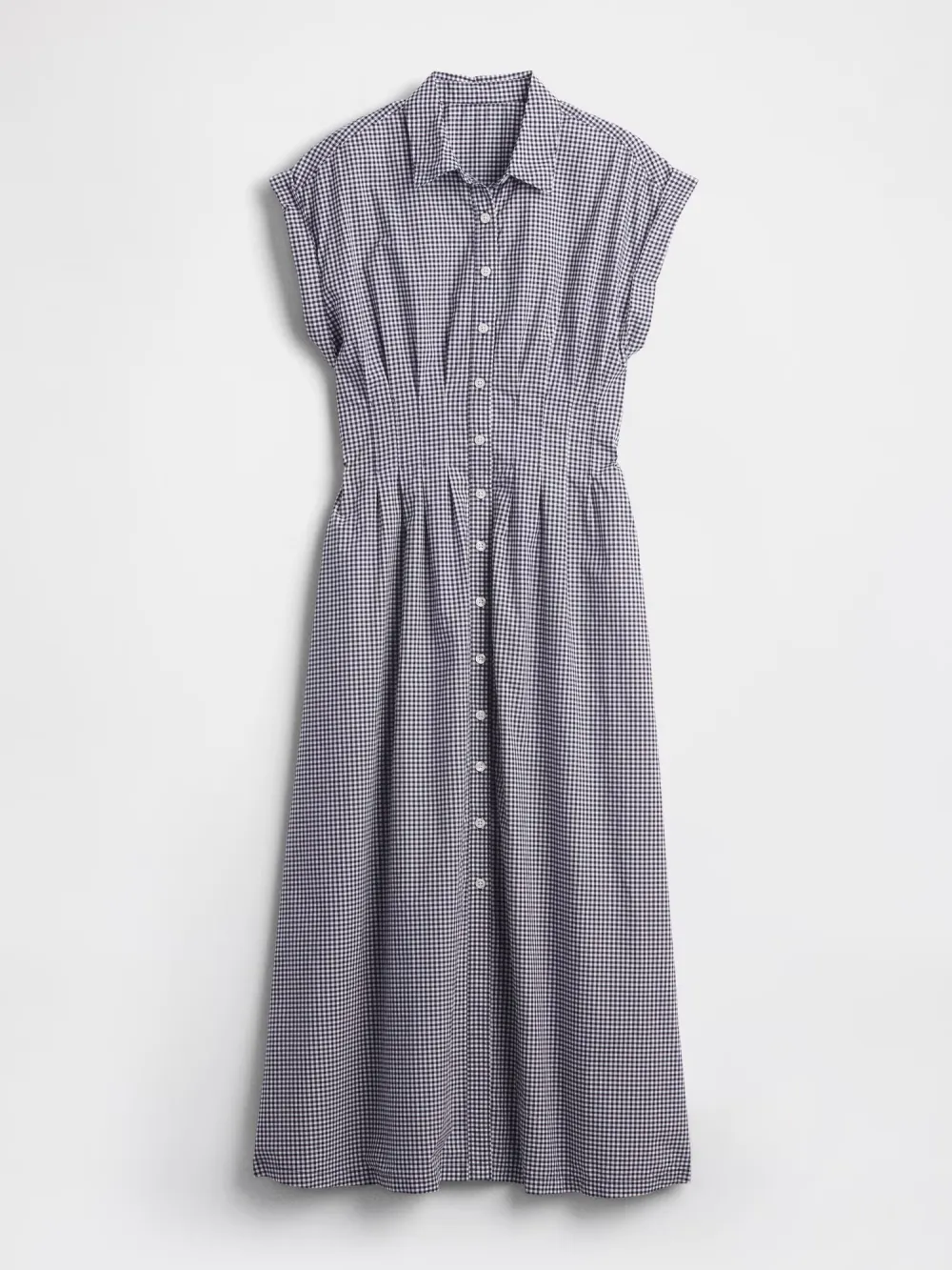 Collar Plaid Dress