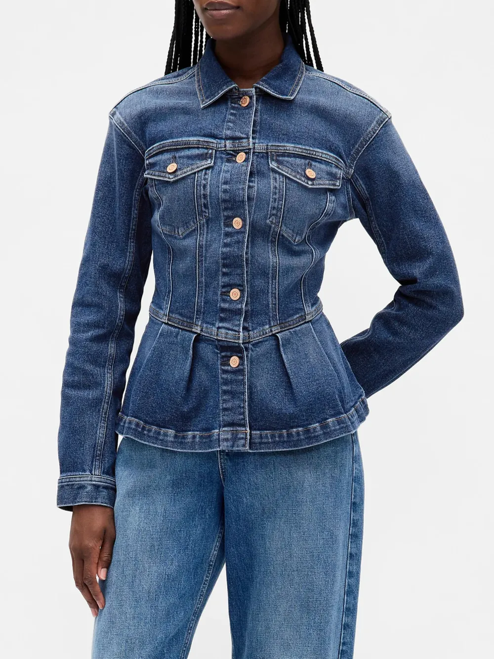 Waist Up Denim Jacket