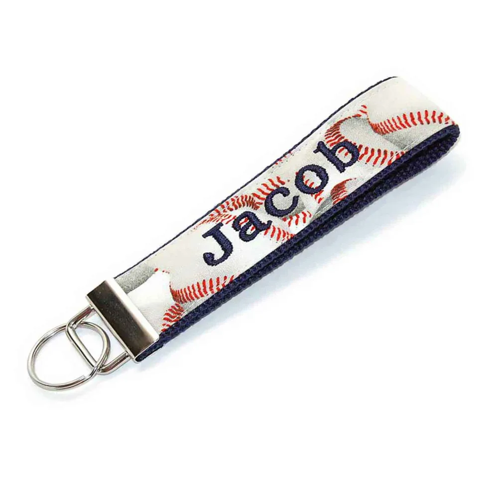 Baseball Garden Inspired Keychain