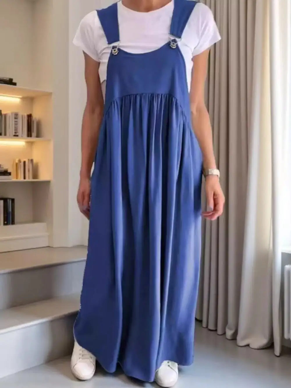 Drape Ruched Jumpsuit