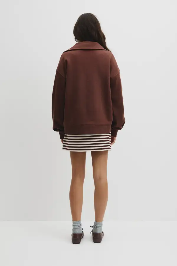 Women's Classic Funnel Neck Sweatshirt