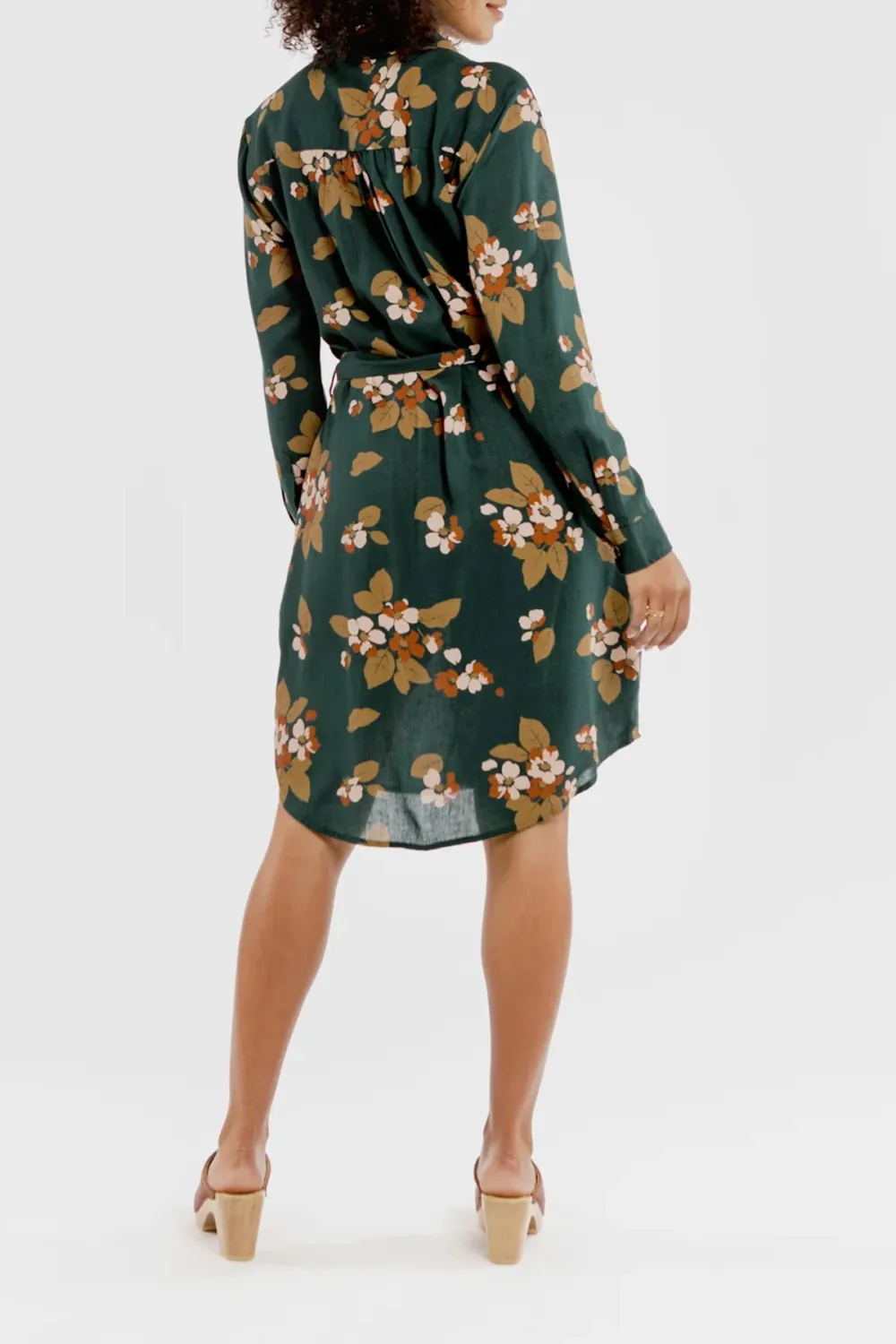 The V-Neck Shirt Dress