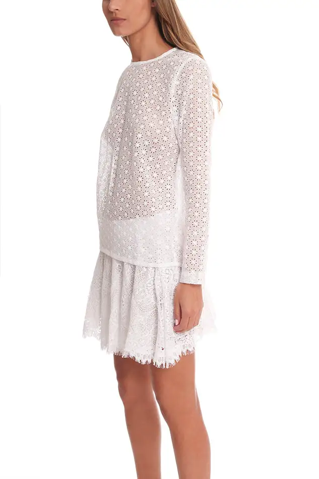 Cotton Lace Tank Top