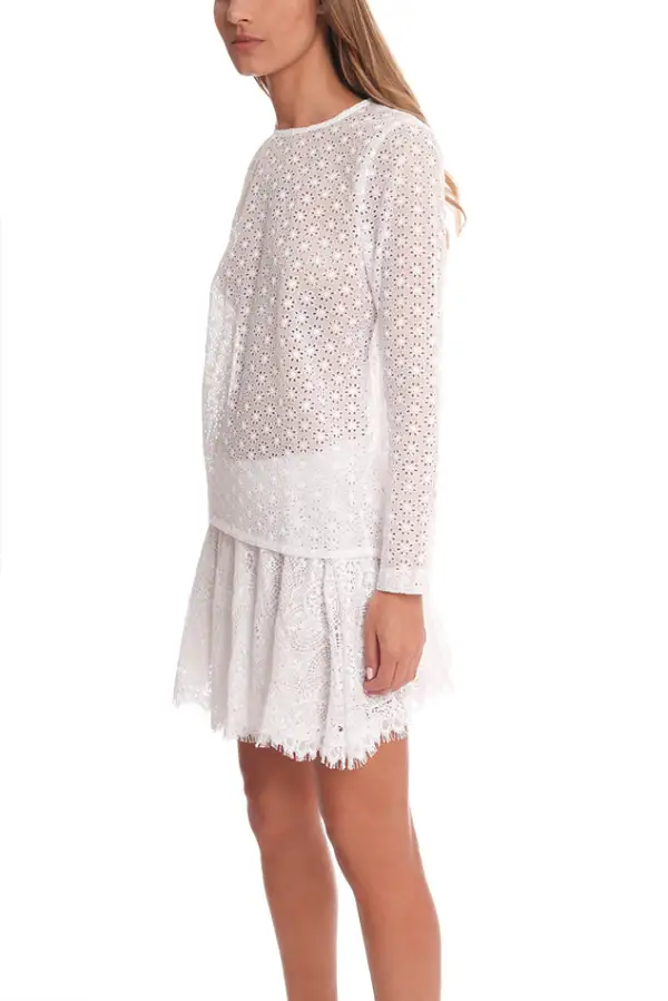 Cotton Lace Tank Top