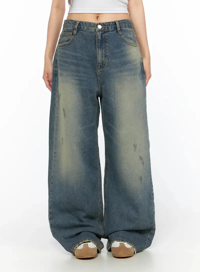 Vintage Wide Leg Jeans