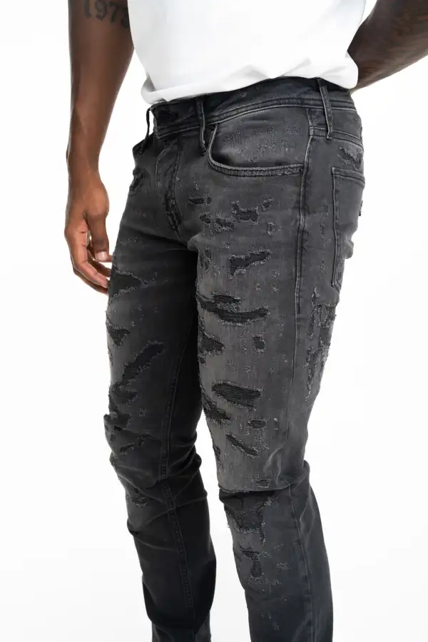 Modern Tapered Five Pocket Jeans