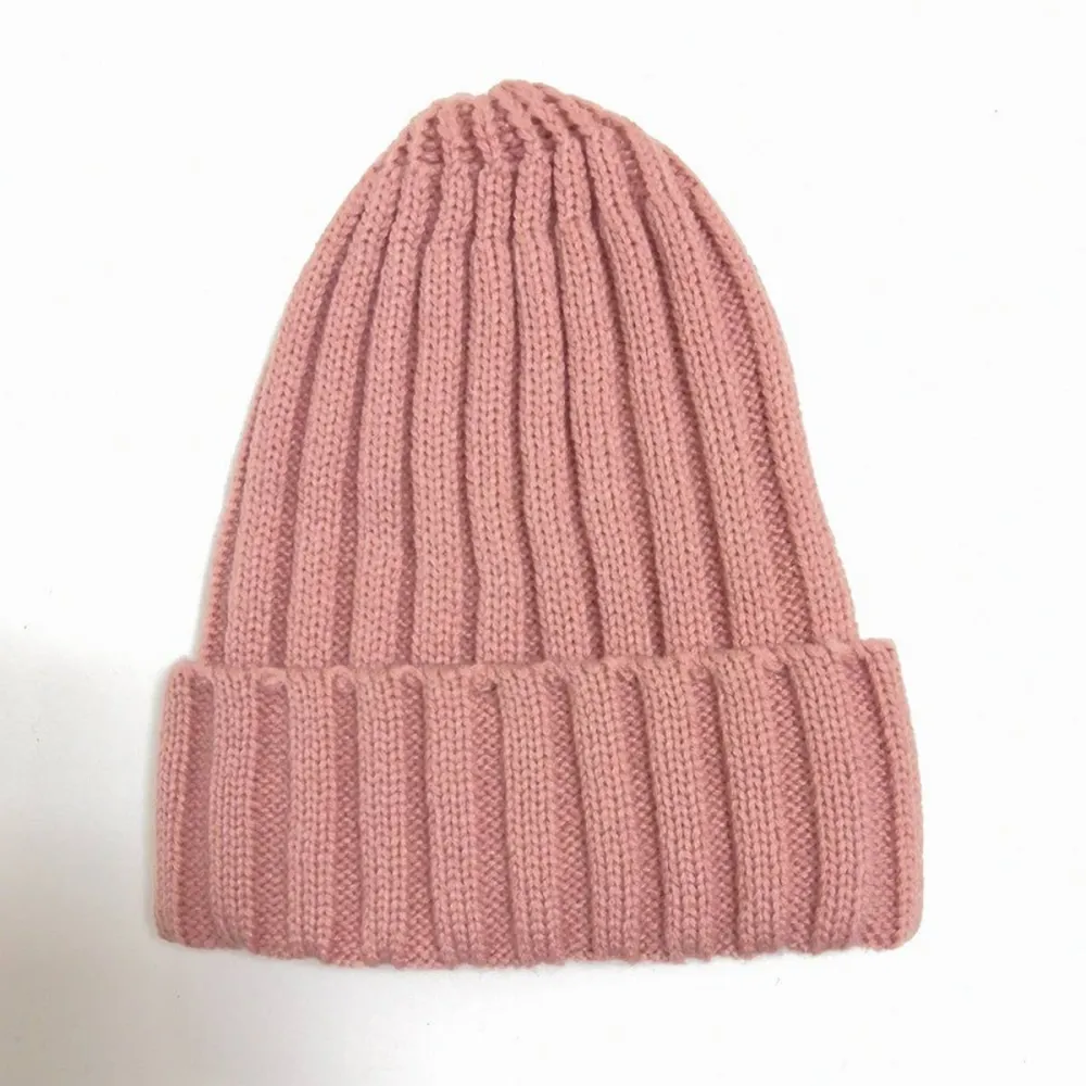 Wool Felt Knit Beanie