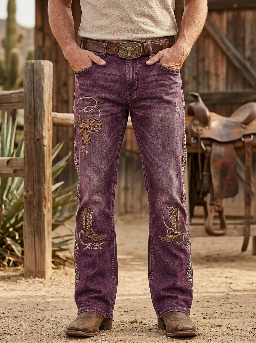 Everyday Cowboy Saddle Edit Men's Western Jeans