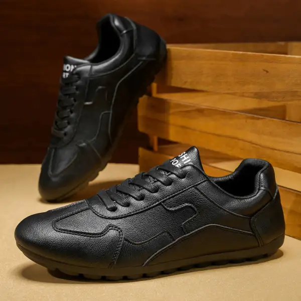 Vintage Leather Sneakers