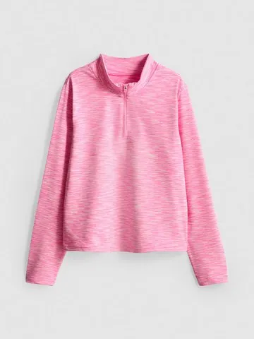 7-15yrs | Quarter Zip Sports Top