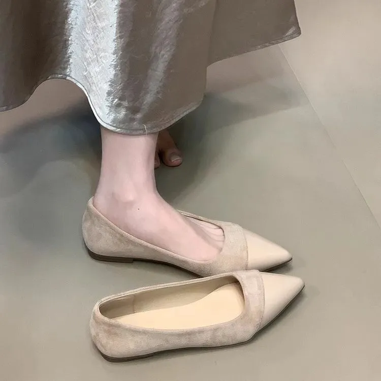 Pointed Toe Wedge Heels