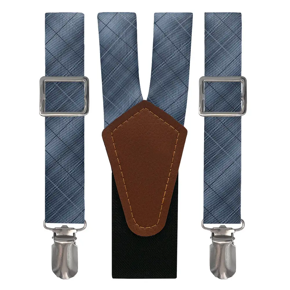 O'Malley Plaid Pattern Suspenders