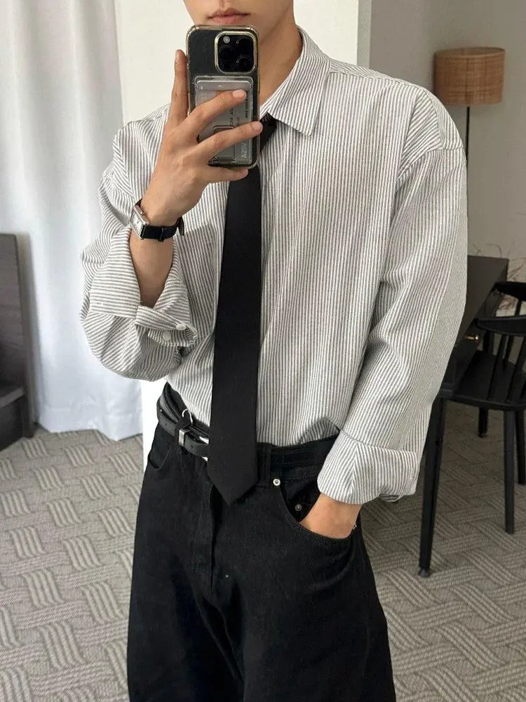 Business Casual Striped Shirt