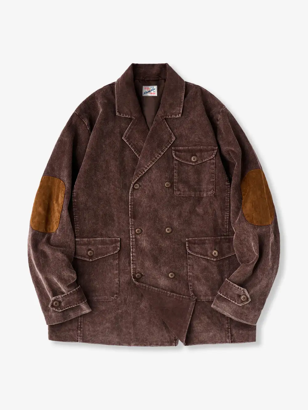 Men's Corduroy Suede Texture Tailored Jacket
