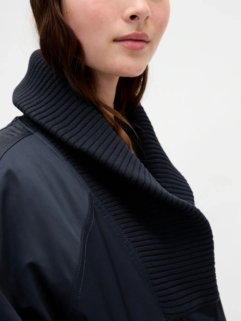 Back Pleated Waterproof Jacket