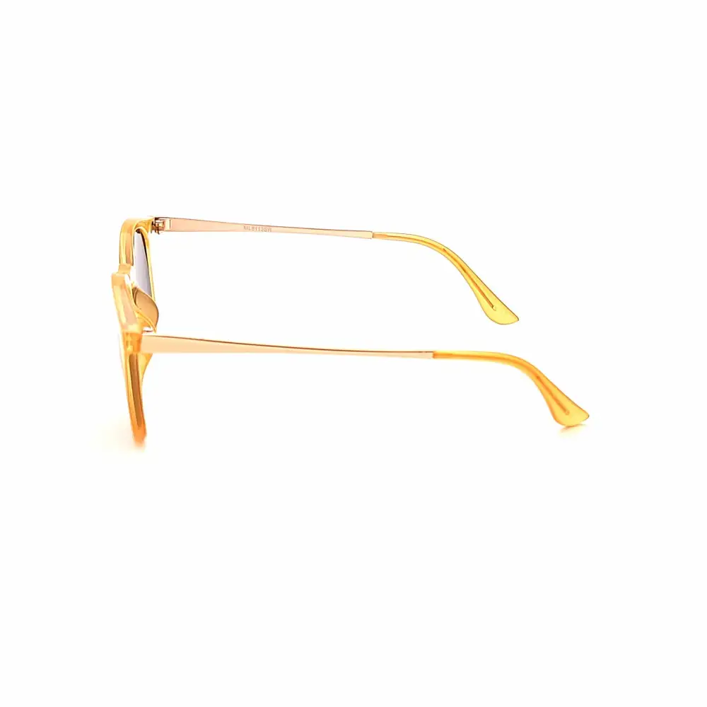 Round Full-Lens Smoke-Lens Reading Sunglasses