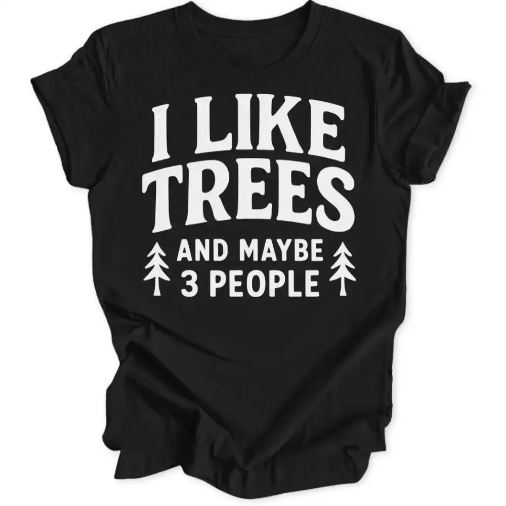 Trees 3 People Unisex T-Shirt