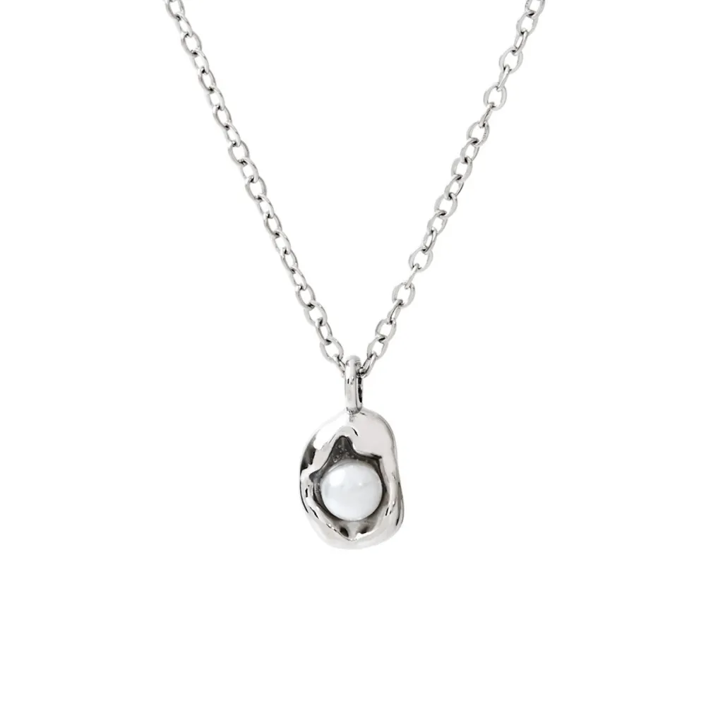 Floating Island Pendant Necklace