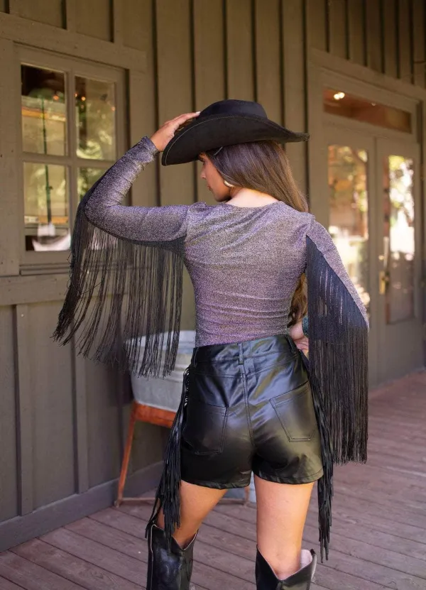 Fringe Casual Shorts
