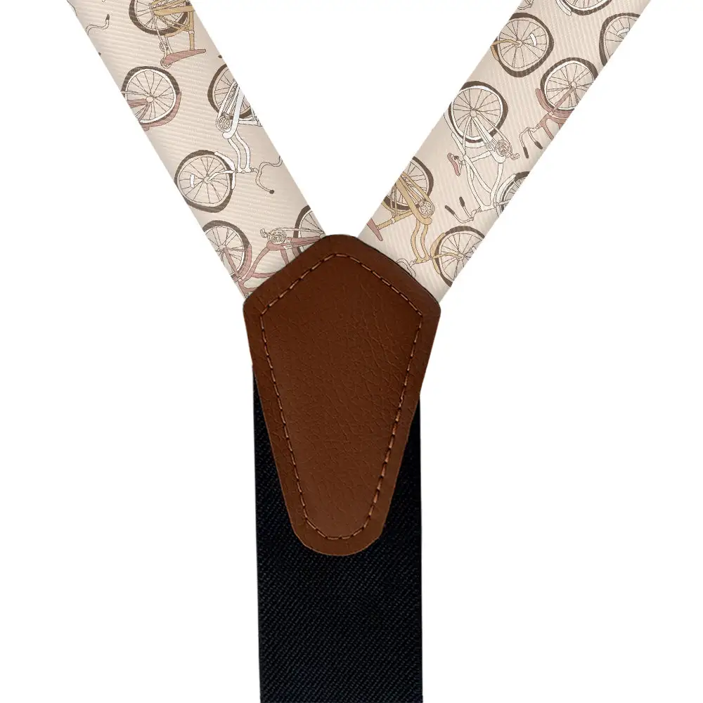 Bike Ride Theme Suspenders