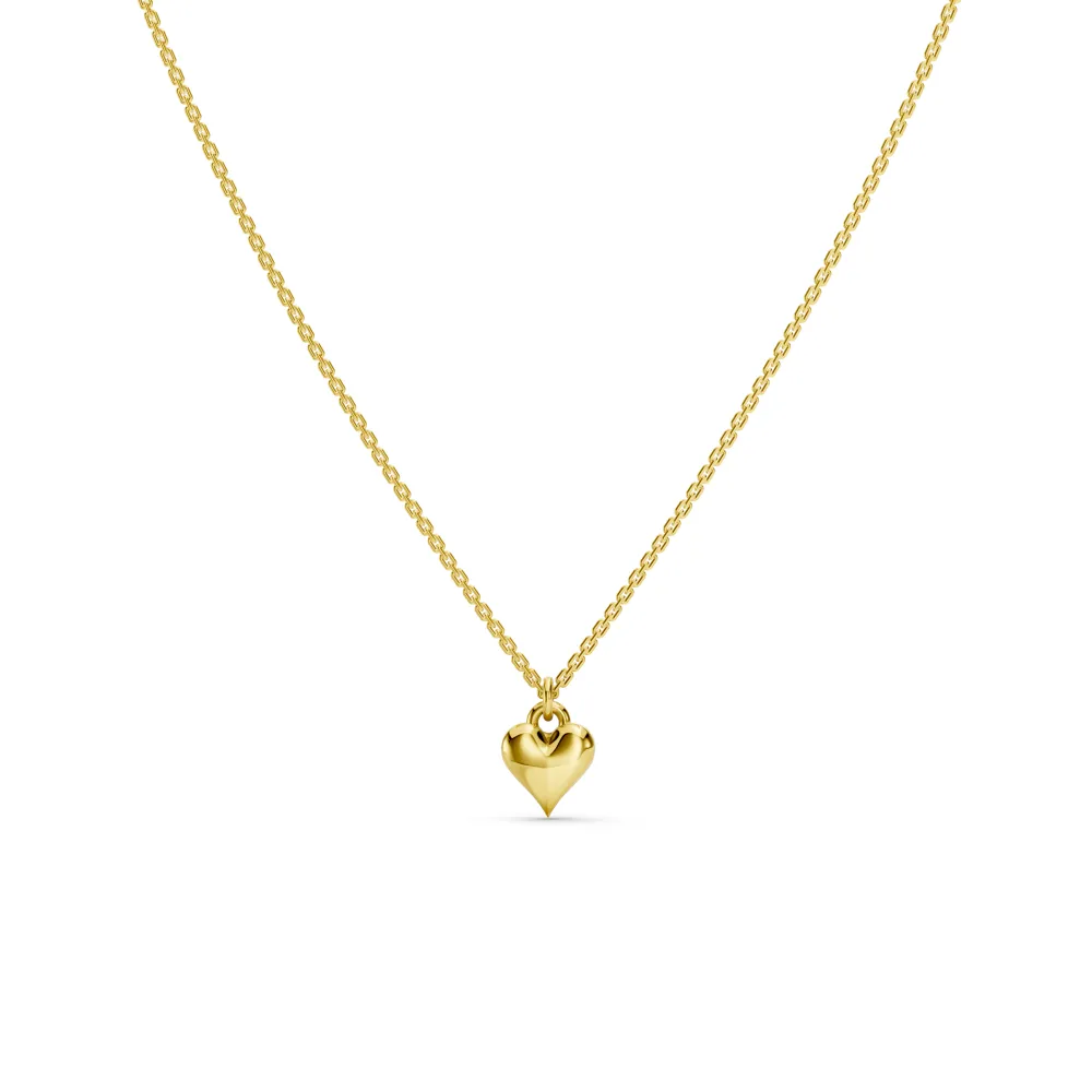 Heart Solid Necklace