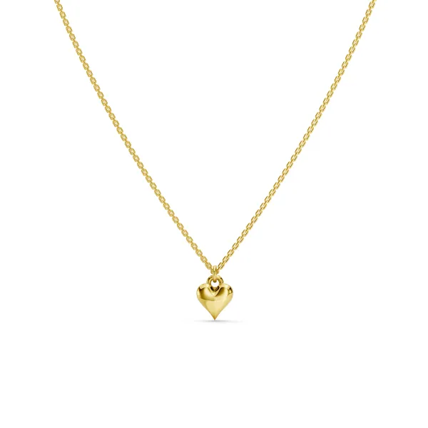 Heart Solid Necklace