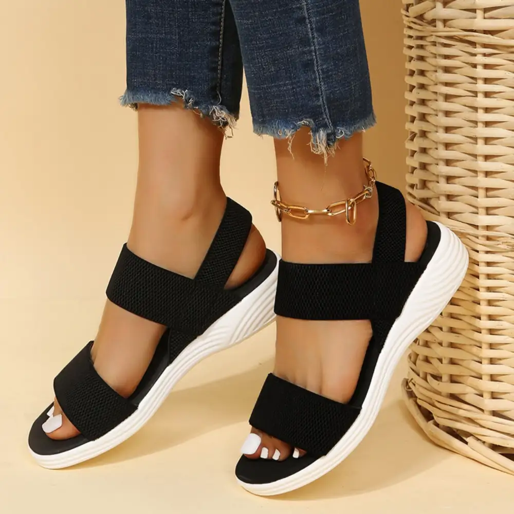 Charming Open-Toe Heeled Sandals